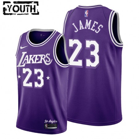 Dres Los Angeles Lakers LeBron James 23 Nike 2021-22 City Edition Throwback 60s Swingman - Dječji Dres Los Angeles Lakers LeBron James 23 Nike 2021-22 City Edition Throwback 60s Swingman - Dječji